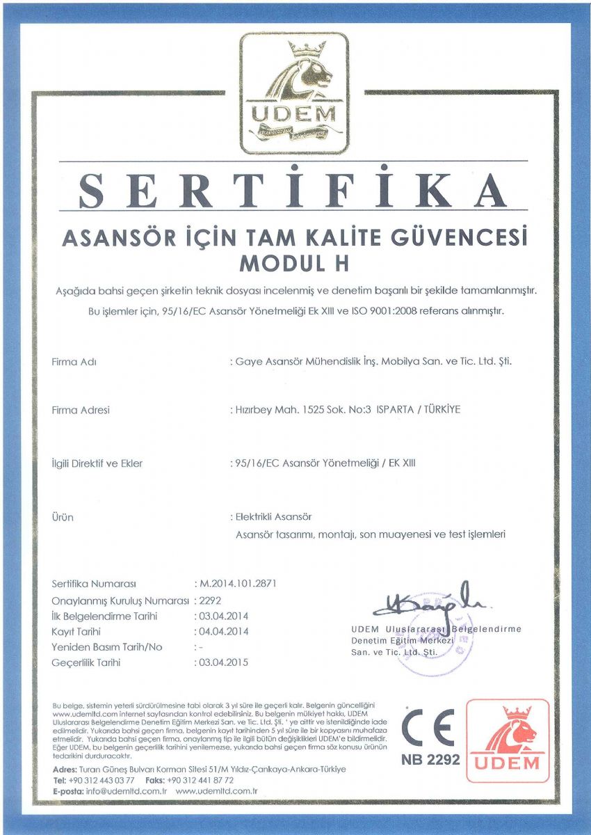 TSE Belgesi